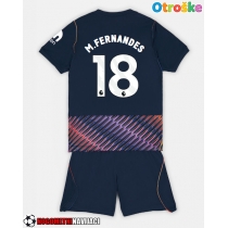 Otroške Nogometnih dresov Tottenham Hotspur Mateus Fernandes #18 Gostujoči 2026-27 Kratki rokavi (+ hlače)